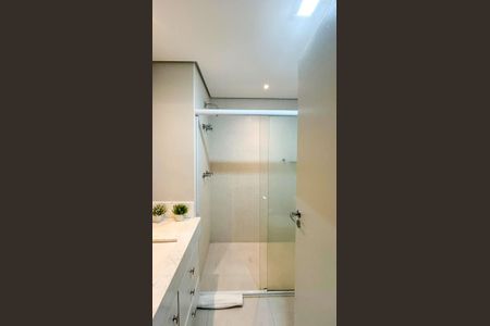 Studio para alugar com 41m², 1 quarto e 1 vaga Studio para alugar com 41m², 1 quarto e 1 vagaBanheiro