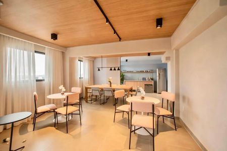 Studio à venda com 20m², 1 quarto e sem vaga Studio à venda com 20m², 1 quarto e sem vagaÁrea comum - Salão de festas