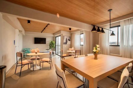 Studio à venda com 20m², 1 quarto e sem vaga Studio à venda com 20m², 1 quarto e sem vagaÁrea comum - Salão de festas