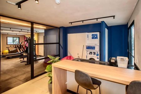 Studio à venda com 20m², 1 quarto e sem vaga Studio à venda com 20m², 1 quarto e sem vagaÁrea comum - Lavanderia