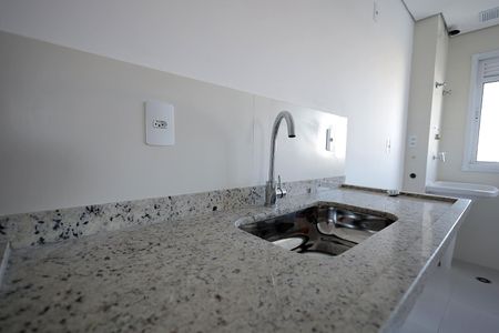 Cozinha de apartamento à venda com 2 quartos, 54m² em Vila Pires, Santo André