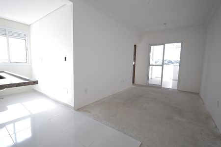 Sala de apartamento à venda com 2 quartos, 54m² em Vila Pires, Santo André