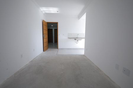 Sala de apartamento à venda com 2 quartos, 54m² em Vila Pires, Santo André