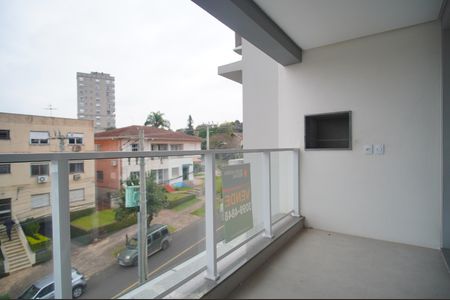 varanda da sala de apartamento à venda com 3 quartos, 111m² em Jardim America, São Leopoldo