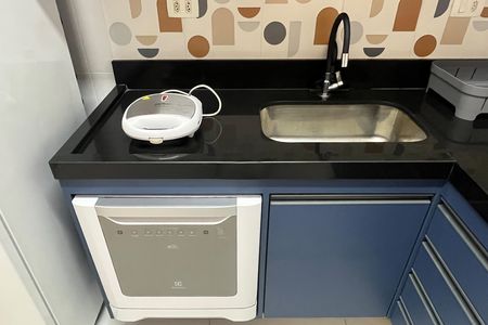 Apartamento para alugar com 58m², 1 quarto e 1 vagaCozinha e Área de Serviço