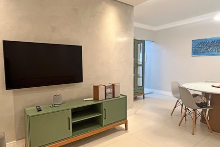 Sala de apartamento para alugar com 1 quarto, 58m² em Pompéia, Santos