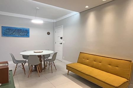 Sala de apartamento para alugar com 1 quarto, 58m² em Pompéia, Santos