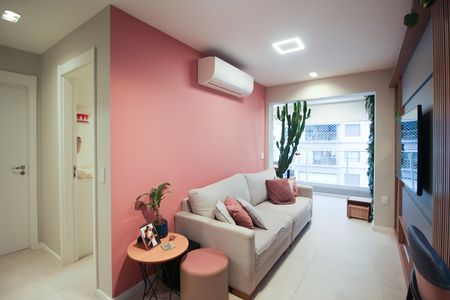 Sala de apartamento à venda com 2 quartos, 70m² em Jardim das Acacias, São Paulo