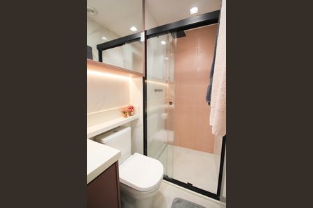 Apartamento à venda com 70m², 2 quartos e 1 vagaBanheiro da Suíte 