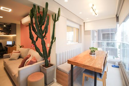Varanda de apartamento à venda com 2 quartos, 70m² em Jardim das Acacias, São Paulo