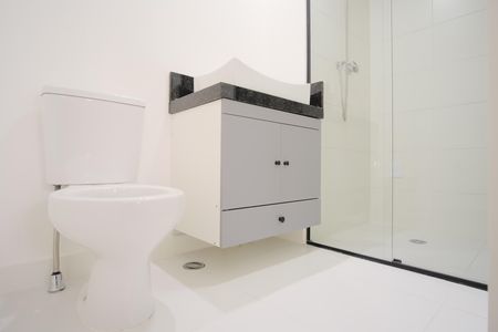 Apartamento para alugar com 27m², 1 quarto e sem vagaBanheiro da Suíte