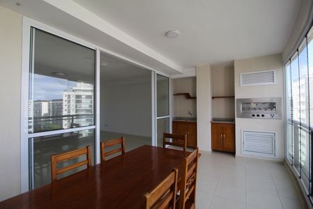 Sala - Varanda de apartamento para alugar com 4 quartos, 169m² em Barra Olímpica, Rio de Janeiro