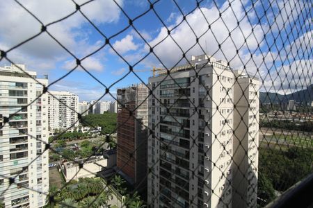 Sala - Vista de apartamento para alugar com 4 quartos, 169m² em Barra Olímpica, Rio de Janeiro