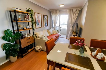 Sala de apartamento à venda com 2 quartos, 53m² em Paraíso do Morumbi, São Paulo