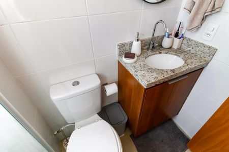 Apartamento à venda com 53m², 2 quartos e 1 vaga Apartamento à venda com 53m², 2 quartos e 1 vagaBanheiro da Suíte