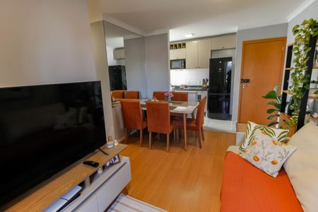 Sala de apartamento à venda com 2 quartos, 53m² em Paraíso do Morumbi, São Paulo