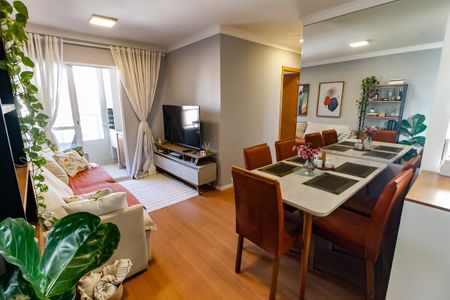 Sala de apartamento à venda com 2 quartos, 53m² em Paraíso do Morumbi, São Paulo