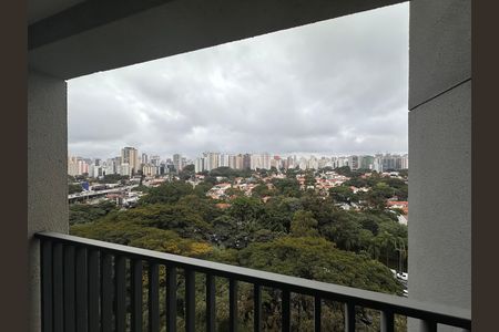 Studio para alugar com 24m², 1 quarto e sem vagaVaranda