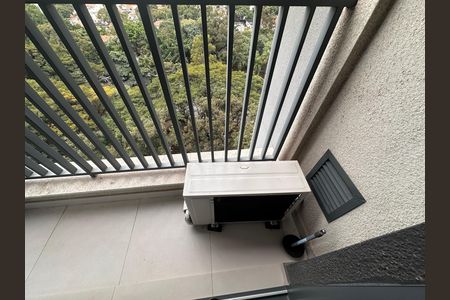 Studio para alugar com 24m², 1 quarto e sem vagaVaranda