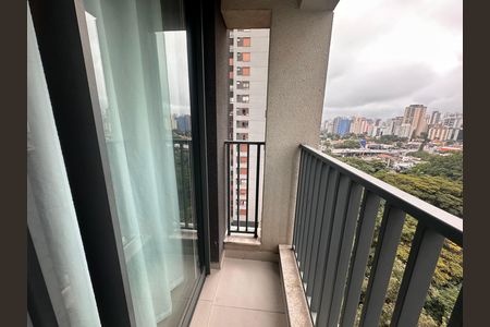 Studio para alugar com 24m², 1 quarto e sem vagaVaranda