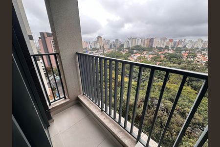 Studio para alugar com 24m², 1 quarto e sem vagaVaranda