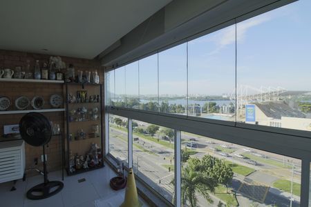 Apartamento à venda com 120m², 3 quartos e 2 vagasVaranda