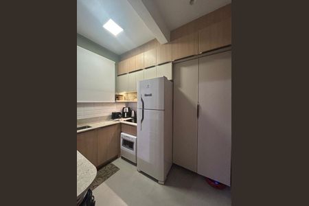Cozinha de apartamento para alugar com 1 quarto, 39m² em Centro Histórico, Porto Alegre