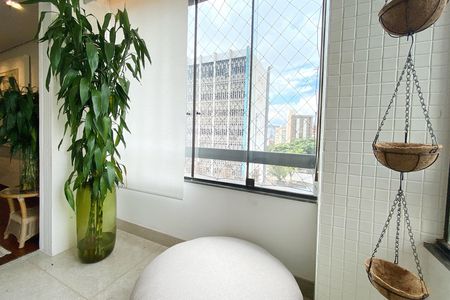 Varanda da Sala de apartamento à venda com 4 quartos, 358m² em Cruzeiro, Belo Horizonte
