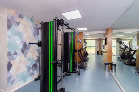Apartamento à venda com 59m², 2 quartos e 1 vaga Apartamento à venda com 59m², 2 quartos e 1 vagaAcademia