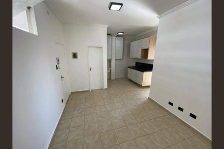 Sala/Cozinha de apartamento para alugar com 2 quartos, 70m² em José Menino, Santos