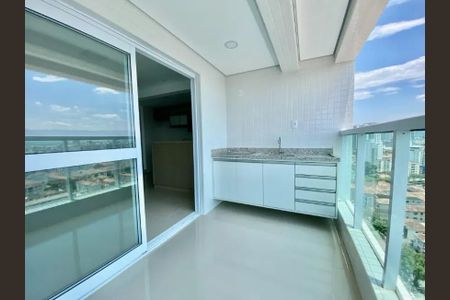 Varanda da Sala/cozinha de apartamento para alugar com 2 quartos, 68m² em Embaré, Santos