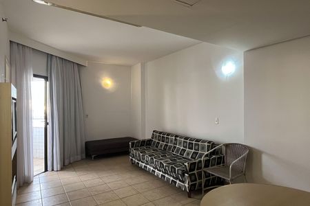Sala de apartamento para alugar com 1 quarto, 60m² em Boqueirão, Santos