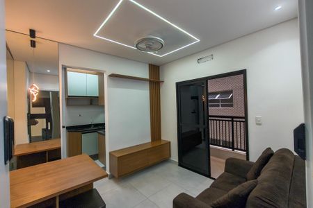 Sala de apartamento para alugar com 2 quartos, 61m² em Vila Tupi, Praia Grande