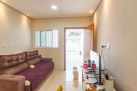 Sala  de casa à venda com 3 quartos, 90m² em Piraporinha, Diadema