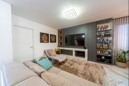Sala de casa de condomínio para alugar com 5 quartos, 300m² em Sítio São José, Viamão