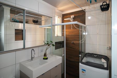 Studio para alugar com 40m², 0 quarto e sem vaga Studio para alugar com 40m², 0 quarto e sem vagaBanheiro / Área de Serviço