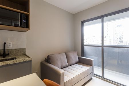 Sala de apartamento para alugar com 1 quarto, 30m² em Vila Nova Conceição, São Paulo