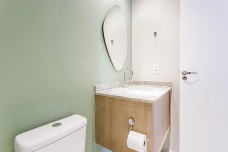 Apartamento para alugar com 30m², 1 quarto e sem vaga Apartamento para alugar com 30m², 1 quarto e sem vagaBanheiro da Suíte