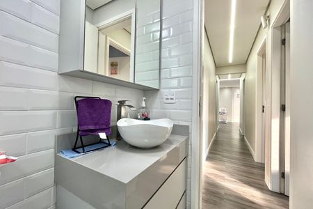 Apartamento à venda com 128m², 4 quartos e 2 vagasBanheiro Corredor