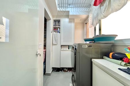 Área de Serviço de apartamento à venda com 4 quartos, 128m² em Vila Guarani, São Paulo