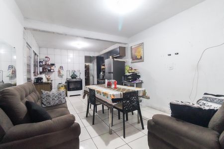 Sala - Cozinha de casa para alugar com 2 quartos, 70m² em Jardim Nélia, São Paulo