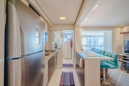 Cozinha de apartamento para alugar com 2 quartos, 66m² em Ferreira, São Paulo
