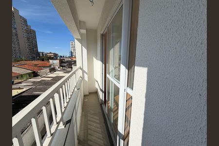 Varanda de kitnet/studio para alugar com 1 quarto, 19m² em Vila das Belezas, São Paulo