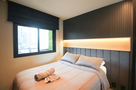 Quarto de apartamento para alugar com 1 quarto, 33m² em Vila Olímpia, São Paulo