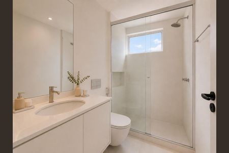 Apartamento à venda com 65m², 2 quartos e 1 vaga Apartamento à venda com 65m², 2 quartos e 1 vagaBanheiro