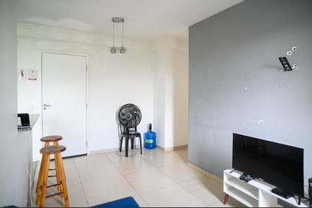 Sala de apartamento à venda com 2 quartos, 47m² em Vila Caraguata, São Paulo