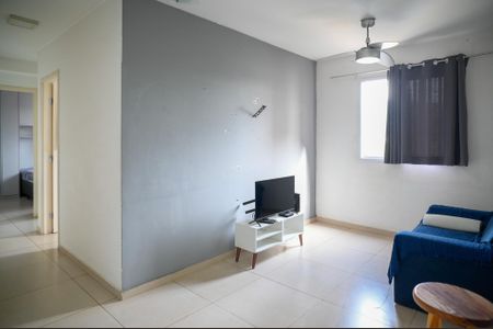 Sala de apartamento à venda com 2 quartos, 47m² em Vila Caraguata, São Paulo