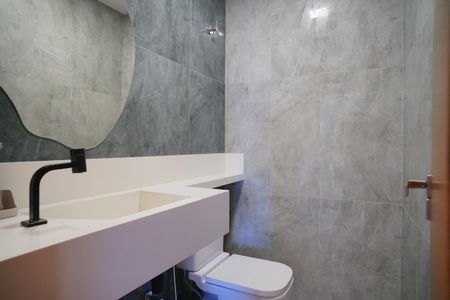 Casa de condomínio para alugar com 287m², 4 quartos e 2 vagasLavabo