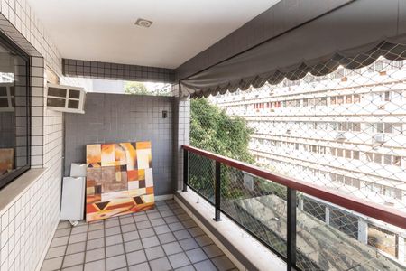 Varanda da Sala de apartamento à venda com 3 quartos, 109m² em Tijuca, Rio de Janeiro