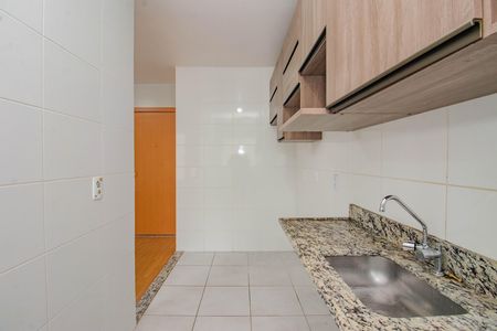 Cozinha e Área de Serviço de apartamento para alugar com 2 quartos, 41m² em Santa Fe, Porto Alegre
